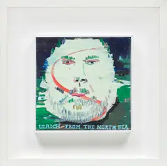 Jules de Balincourt, Ulrich from the North Sea, 2006, oil on board