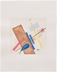 Sherrie Levine, After Kasimir Malevich, 1984, watercolour on paper