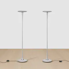 Marc Newson, Pair of ‘Helice’ floor lamps, 1993, aluminium
