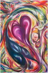 Héloïse Chassepot, The goodness of the heart, n°3, 2022, oil on canvas