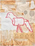 Donald Baechler, Small Red Line Drawings
