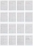 Hanne Darboven, Partitur (I, 1993)