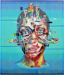 Wise Blood by Justin Bower, 2021, oil on canvas, offered Oct 2025
