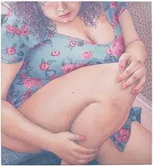 Shona McAndrew, Just a glance, 2020, acrylic on canvas