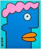 Thierry Noir, Since this morning, I have been feeling completely lyrical and emotional, 2020, acrylic on canvas