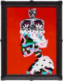 Bradley Theodore, True Queen, 2020, acrylic on canvas, in artist's frame
