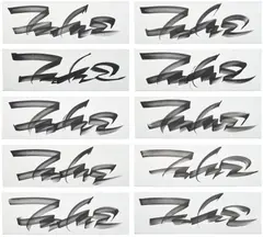 Ten works: (i) Whitney Lane ; (ii) Broad Street ; (iii) Houston Street ; (iv) Park Place ; (v) Spring Street ; (vi) Whitman Drive ; (vii) Bryant Park ; (viii) Bay Ridge ; (ix) Chamber Street ; (x) Fulton Street by Futura 2000, 2015, acrylic on canvas, sold Oct 2025