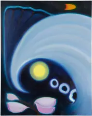 Zoe McGuire, Karner Blue, 2022, oil on canvas