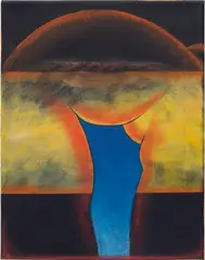 Brittney Leeanne Williams, Untitled, 2020, acrylic and pastel on canvas