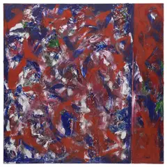 Ryan Cosbert, Revolution, 2021, acrylic and latex on canvas