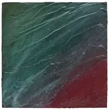 Alteronce Gumby, Meditation from green to red, 2019, oil on panel