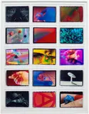 Josh Kolbo, Untitled, 15 chromogenic prints, framed