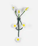 Rose Nestler, Memento Mori II, 2023, leather, fabric, thread, wire, aluminium, Polyfil and leather cement​