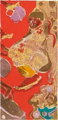 Michael Armitage, Dream and Refuge, 2020, seven colour lithograph on paper