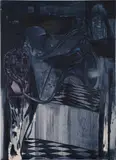 Andrew Pierre Hart, He So Blue, 2024, oil on canvas