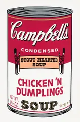 Andy Warhol, Chicken 'N Dumplings, from Campbell's Soup II (F. & S. 58), 1969, Screenprint in colours, on wove paper, with full margins