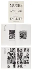 Marcel Broodthaers, Musée d'Art Moderne à vendre pour cause de faillite (Museum of Modern Art for Sale due to Bankruptcy) (V. 5), 1971, Book comprising an offset lithograph on wove paper wrapped as a dust jacket around a catalogue of Kölner Kunstmarkt '71 (Cologne Art Fair)
