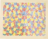 Jasper Johns, Corpse and Mirror (U.L.A.E. 169), 1976, Screenprint in colours, on Nishinouchi Kizuki Kozo paper watermarked Corpse and Mirror , with full margins