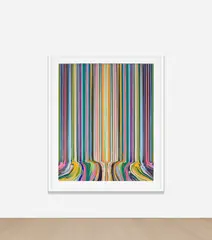 Centre by Ian Davenport, 2022, Screenprint in colours, on Somerset Satin paper, with full margins, sold Jan 2025