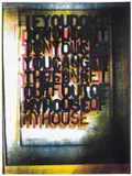 Christopher Wool, My House I, 2000, Screenprint in colours, on Matt Custom Art paper, with full margins
