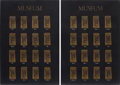 Marcel Broodthaers, Museum – Museum (V. 9), 1972, The complete set of two screenprints in colours, on Schoeller-Parole cardboard, the full sheets