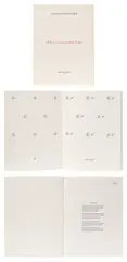 Charles Baudelaire. Je hais le mouvement qui déplace les lignes (Charles Baudelaire. I Hate the Movement That Shifts the Lines) (V. 39) by Marcel Broodthaers, 1973, Book, sold Jan 2025