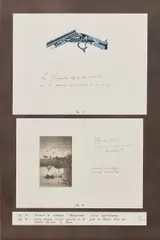 Marcel Broodthaers, Comment va la mémoire et La Fontaine? (How Are the Memory and La Fontaine?) (V. 18), 1973, Offset lithograph in colours, on wove paper, the full sheet