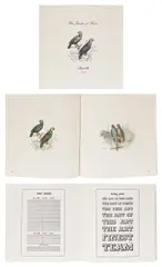 Un jardin d'hiver (A Winter Garden) (V. 42) by Marcel Broodthaers, 1974, Book, contained in the original paper folder with printed title, sold Jan 2025