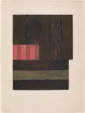 Sean Scully, Narcissus (G.S.A. 85005), 1985, Etching and aquatint in colours, on Arches paper, with full margins