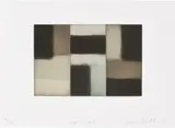 Sean Scully, Doric Grey, 2012, Etching and aquatint in colours, on wove paper, with full margins, contained in the original grey paper folder
