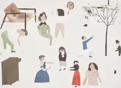 Jockum Nordström, Every Neighbour Is a Customer, 2007, Lithograph in colours, on wove paper, the full sheet