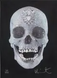 Damien Hirst, For The Love of God, 2009, Screenprint in colours with diamond dust, on wove paper, the full sheet