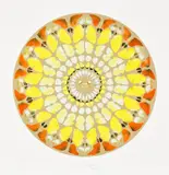 Damien Hirst, Exaudiat te Dominus (May the Lord Hear You), from Psalm Prints, 2009, Screenprint in colours with diamond dust, on wove paper, with full margins