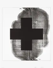 Christopher Wool, Untitled, 2020, Lithograph, on BFK Rives paper, with full margins
