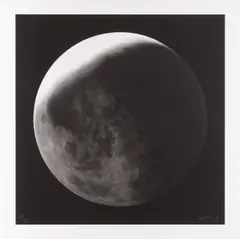Robert Longo, Untitled (Moon in Shadow), 2006, Archival pigment print, on Crane Museo paper, with full margins