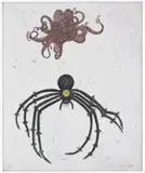 Kiki Smith, Untitled (For David Wojnarowicz), from 1989: A Portfolio Honouring Artists Lost to AIDS