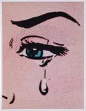 Anne Collier, Woman Crying (W.C.), 2024, Digital inkjet print in colours, on wove paper, with full margins