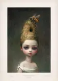 Mark Ryden, Queen Bee (P136), 2016, Offset lithograph in colours, on smooth wove paper, with full margins