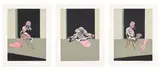 Francis Bacon, Triptyque août 1972 (after, Triptych August 1972) (S. 23, T. 24), 1979, The complete set of three lithographs in colours, on Arches paper, two with full margins, one with trimmed margins
