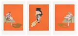 Francis Bacon, Triptych (after, Triptych, 1983) (S. 17, T. 14), 1983, The complete set of three lithographs in colours, on Arches paper, with full margins