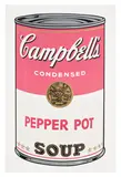 Pepper Pot, from Campbell's Soup I (F. & S. 51) by Andy Warhol, 1968, Screenprint in colours, on wove paper, with full margins, sold Jun 2025