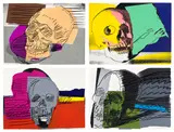 Andy Warhol, Skulls (F. & S. 157-160), 1976, The complete set of four screenprints in colours, on Strathmore Bristol paper, the full sheets
