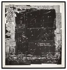 William Kentridge, That Which I Do Not Remember, from Triumphs and Laments, 2017, Monumental woodcut, on 29 sheets of Somerset Velvet paper collaged and affixed to mount with aluminium pins (as issued), the full sheets