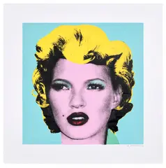 Banksy, Kate Moss: Original Colourway, 2005, Screenprint in colours, on wove paper, with full margins
