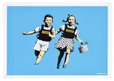 Banksy, Jack & Jill, 2005, Screenprint in colours, on wove paper, with full margins