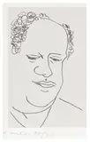 René Leriche, from La chirurgie, discipline de la connaissance (René Leriche, from Surgery, a Discipline of Knowledge) (D. Bks. 27) by Henri Matisse, 1949, Lithograph, on chine-collé to wove paper, with margins (extracted from the bound book), sold Jun 2025