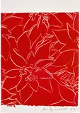 Andy Warhol, Poinsettias (F. & S. IIIA.50), 1983, Screenprint in colours, on Saunders Waterford paper, the full sheet