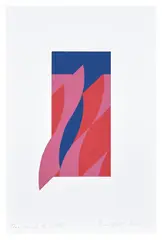 One Small Step (S. 70, T. & G. 70) by Bridget Riley, 2009, Screenprint in colours, on Fabriano 5 paper, with full margins, sold Jun 2025
