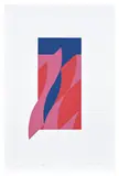 Bridget Riley, One Small Step (S. 70, T. & G. 70), 2009, Screenprint in colours, on Fabriano 5 paper, with full margins