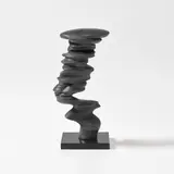 Tony Cragg, Bust, 2017, Tin multiple, on Plexiglas base